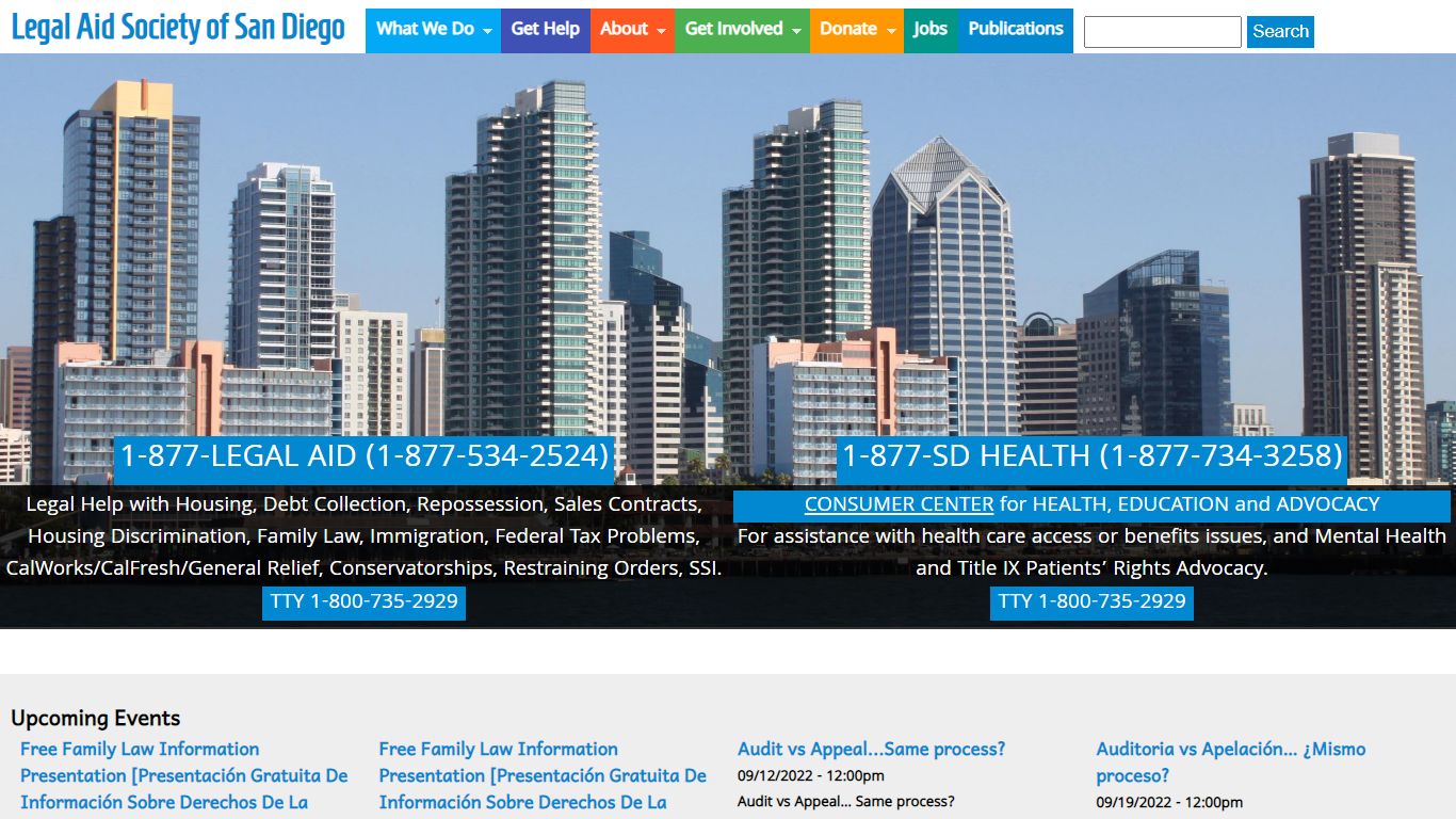 Legal Aid Society of San Diego - lassd.org